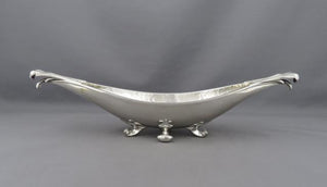 Arts and Crafts silver dish by English silversmith Omar Ramsden