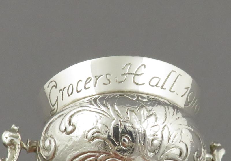 Edwardian Silver Wager Cup - JH Tee Antiques