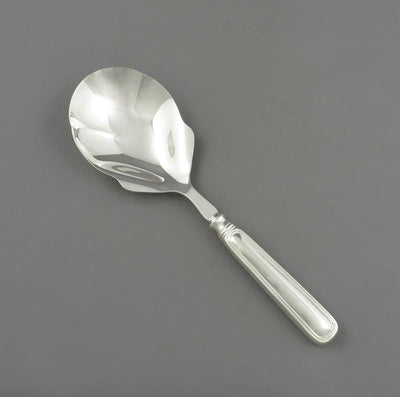 Birks Saxon Pattern Silver Berry Spoon - JH Tee Antiques