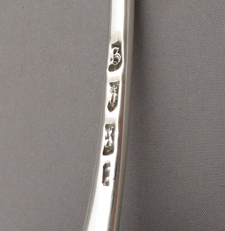 George III Silver Soup Ladle - JH Tee Antiques