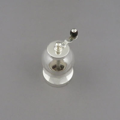 Victorian Sterling Silver Pepper Mill - JH Tee Antiques
