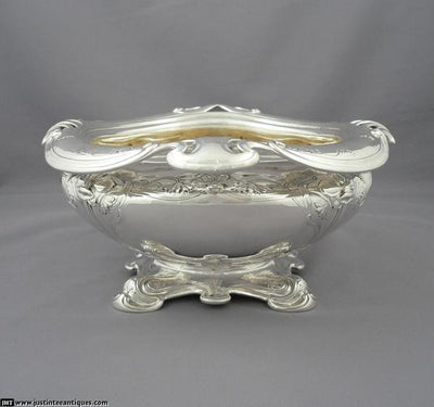 Gorham Art Nouveau Silver Bowl - JH Tee Antiques