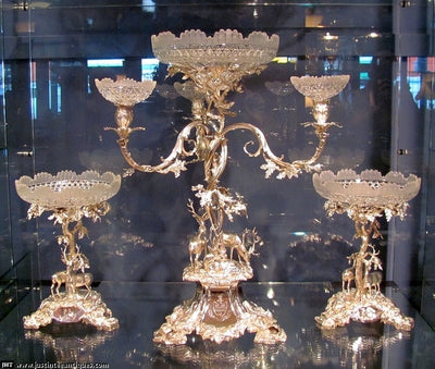 Victorian Silver Table Garniture - JH Tee Antiques