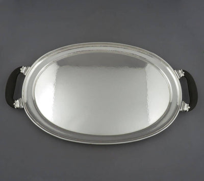 Georg Jensen Sterling Silver Tray - JH Tee Antiques