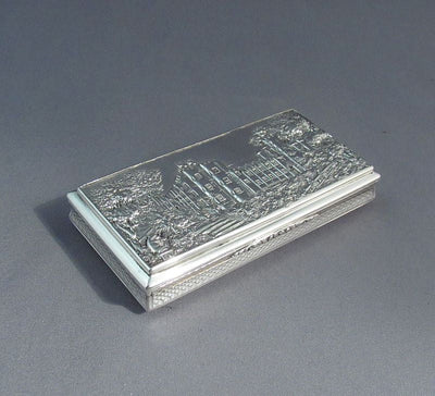Nathaniel Mills Castle Top Snuff Box - JH Tee Antiques