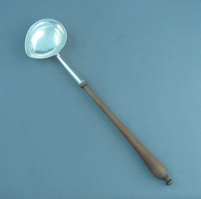 George II Silver Punch Ladle - JH Tee Antiques