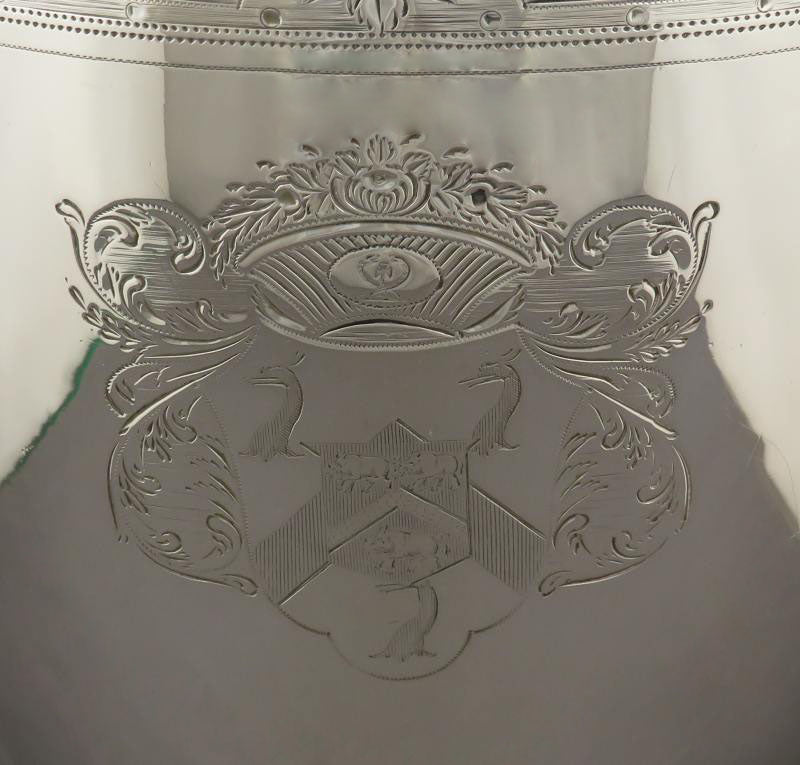 George III Sterling Silver Tea Urn - JH Tee Antiques