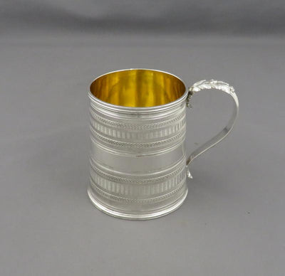 William IV Sterling Silver Mug - JH Tee Antiques