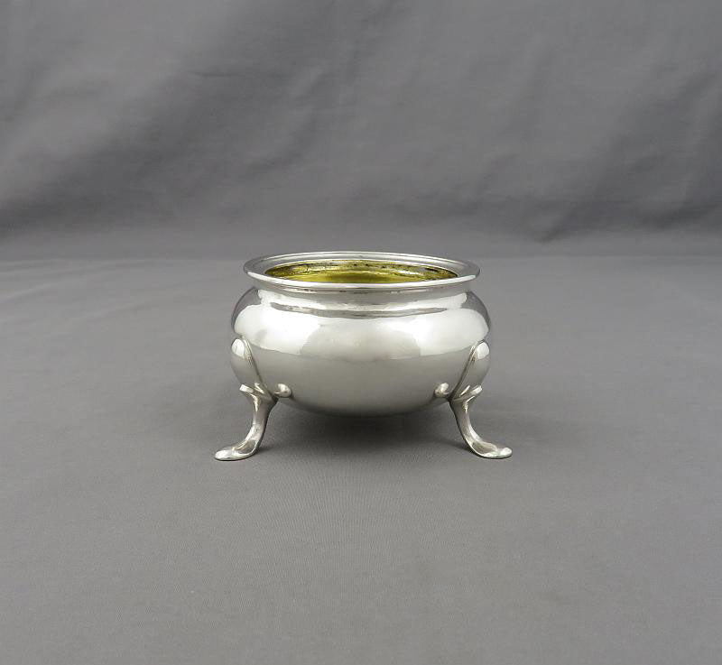18th Centry Danish Silver Salts - JH Tee Antiques