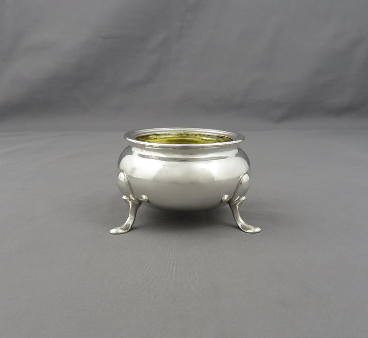 18th Centry Danish Silver Salts - JH Tee Antiques