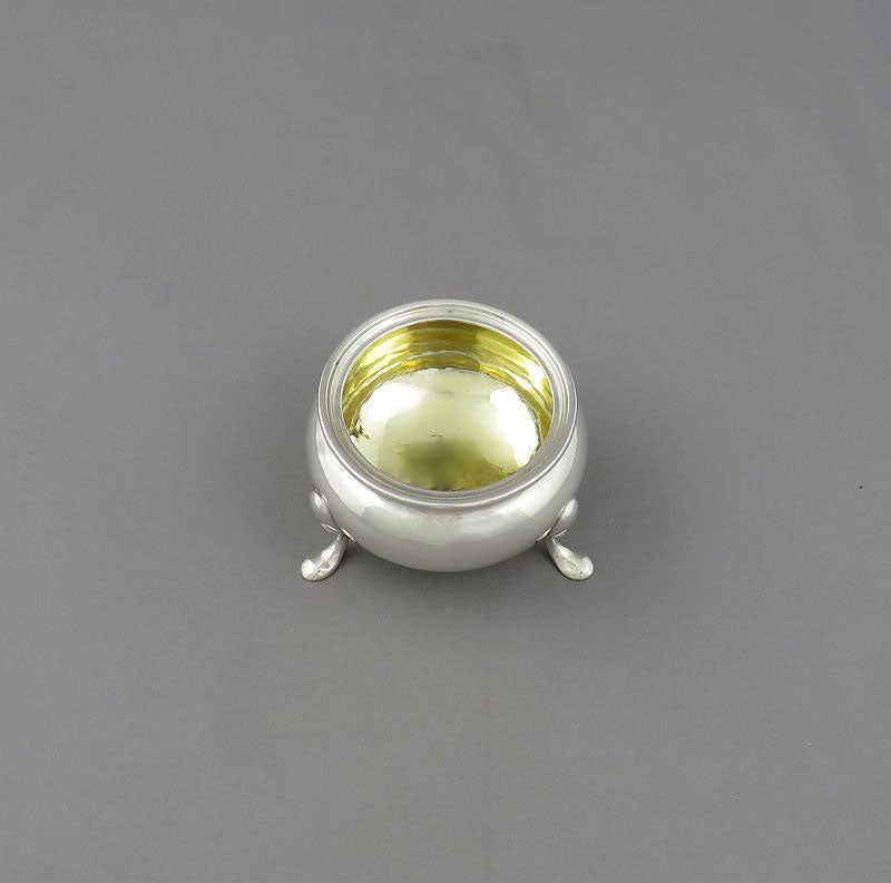 18th Centry Danish Silver Salts - JH Tee Antiques