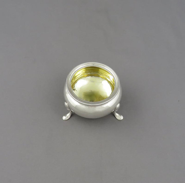 18th Centry Danish Silver Salts - JH Tee Antiques