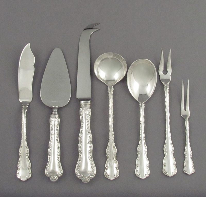Birks Louis XV sterling silver serving pieces