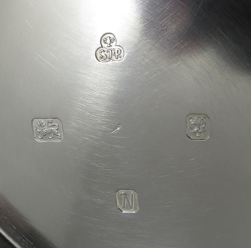 English Queen Anne Style Silver Teapot