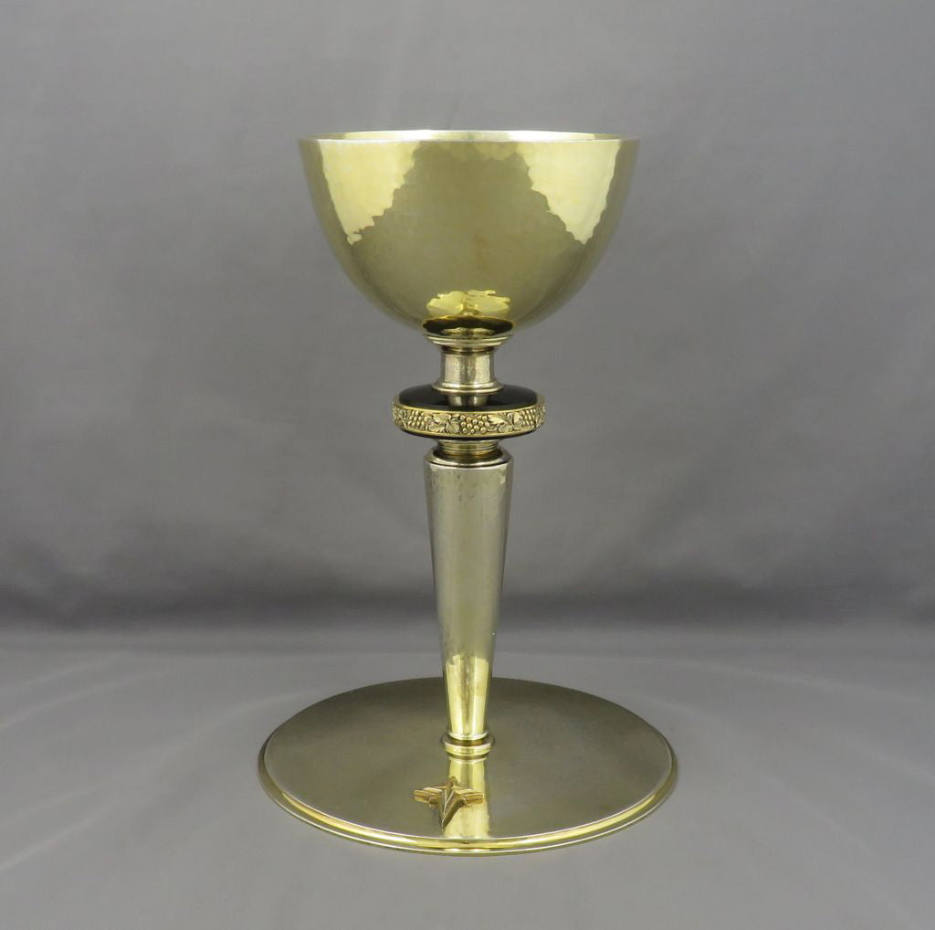 American Silver Gilt Chalice - JH Tee Antiques