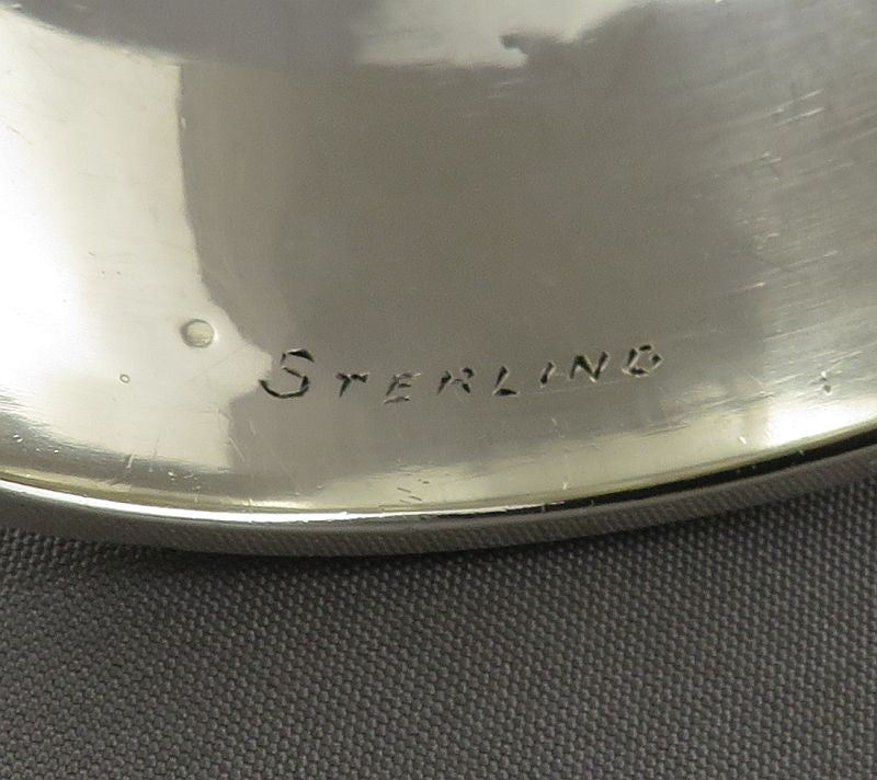 Sterling Silver Napkin Ring - JH Tee Antiques