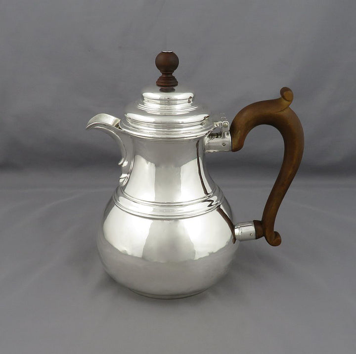 Queen Anne Style Silver Tea Set