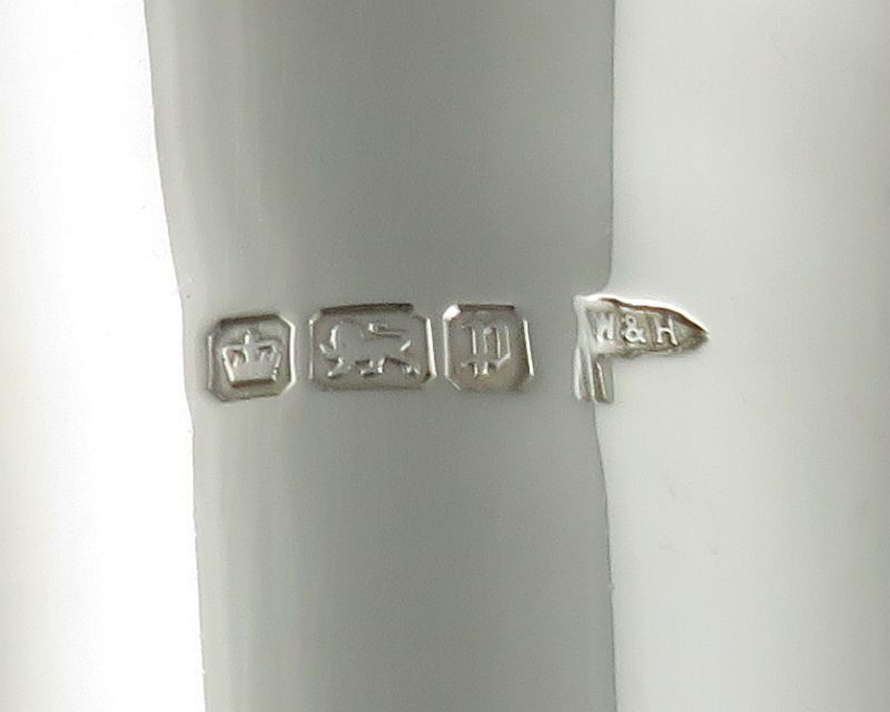 Edwardian Sterling Silver Vases