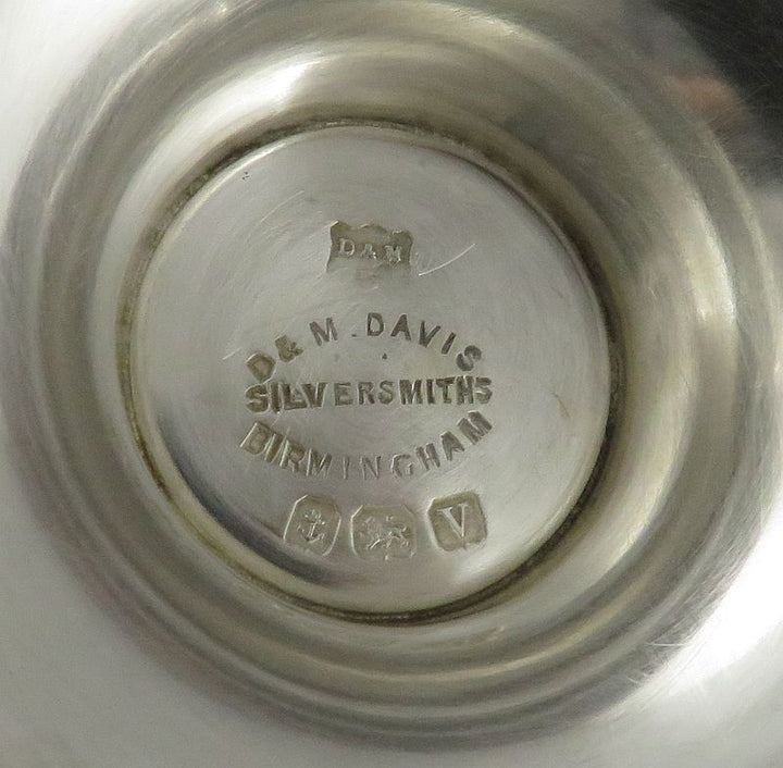 English Sterling Silver Sugar Basket