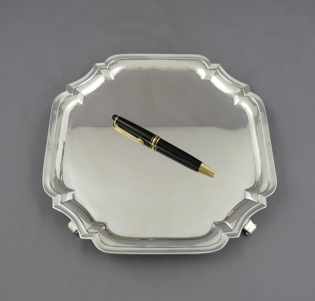Indian Colonial Silver Salver