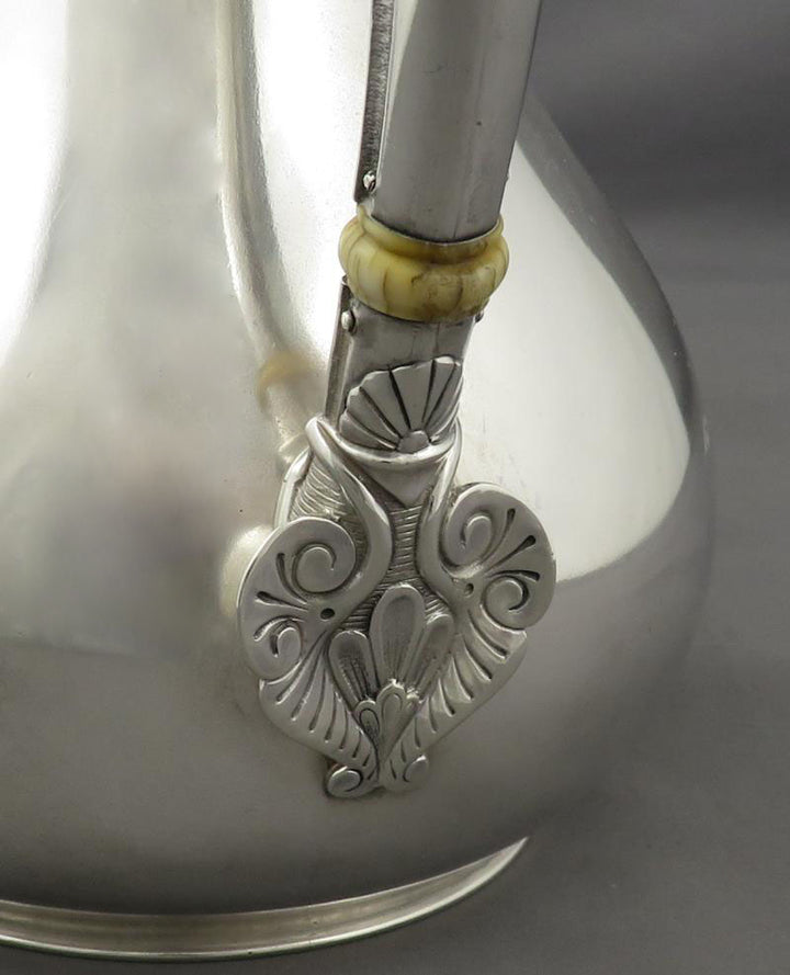 Gorham Sterling Silver Coffee Pot - JH Tee Antiques