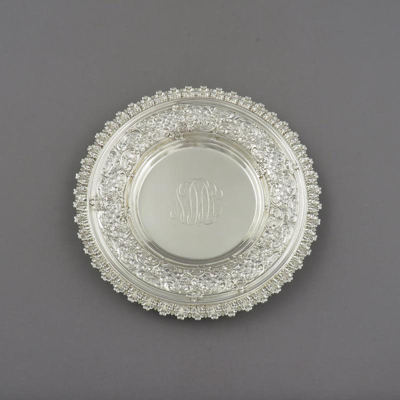Tiffany Sterling Silver Bread Plate - JH Tee Antiques