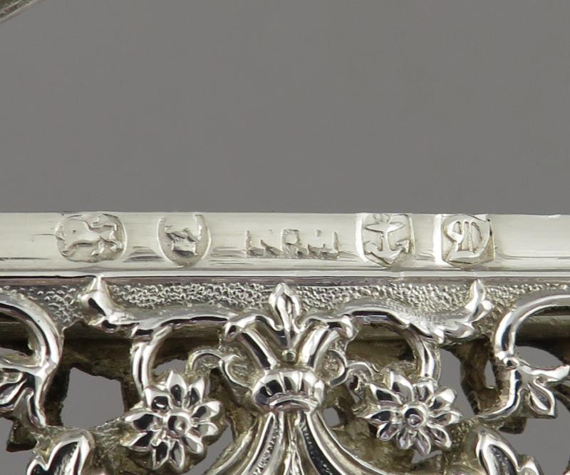 Victorian Double-Side Castle Top Card Case - JH Tee Antiques