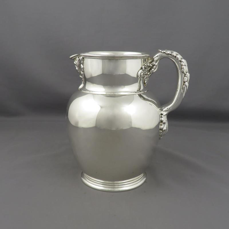 Tiffany Sterling Silver Water Jug - JH Tee Antiques