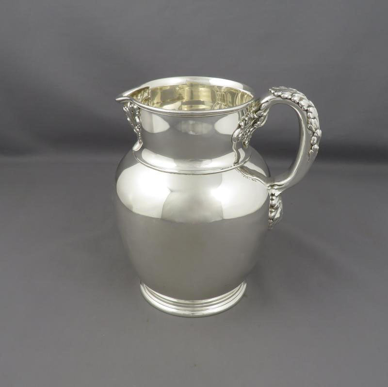 Tiffany Sterling Silver Water Jug - JH Tee Antiques
