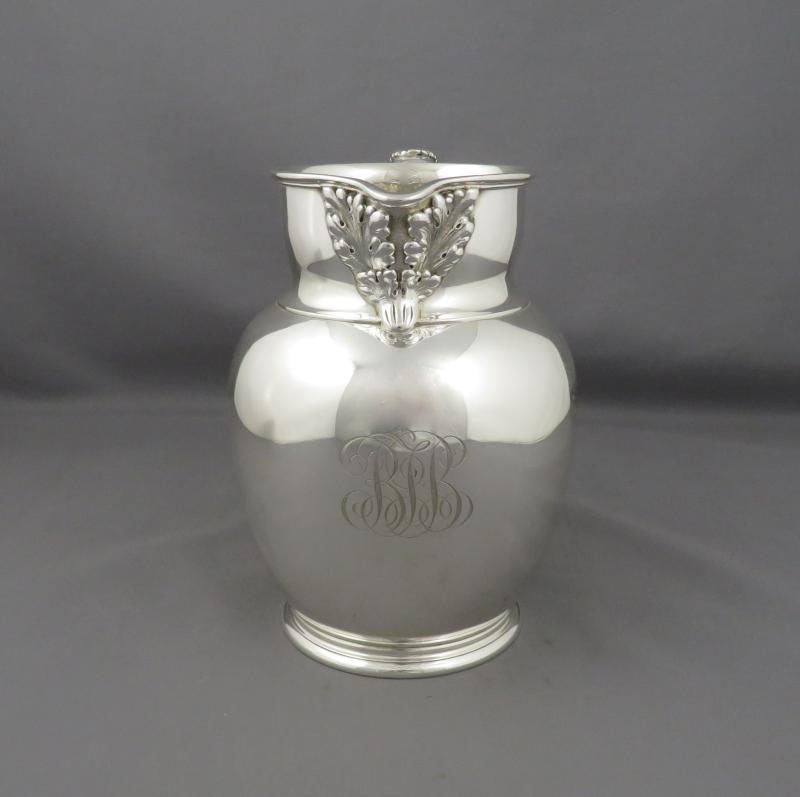 Tiffany Sterling Silver Water Jug - JH Tee Antiques