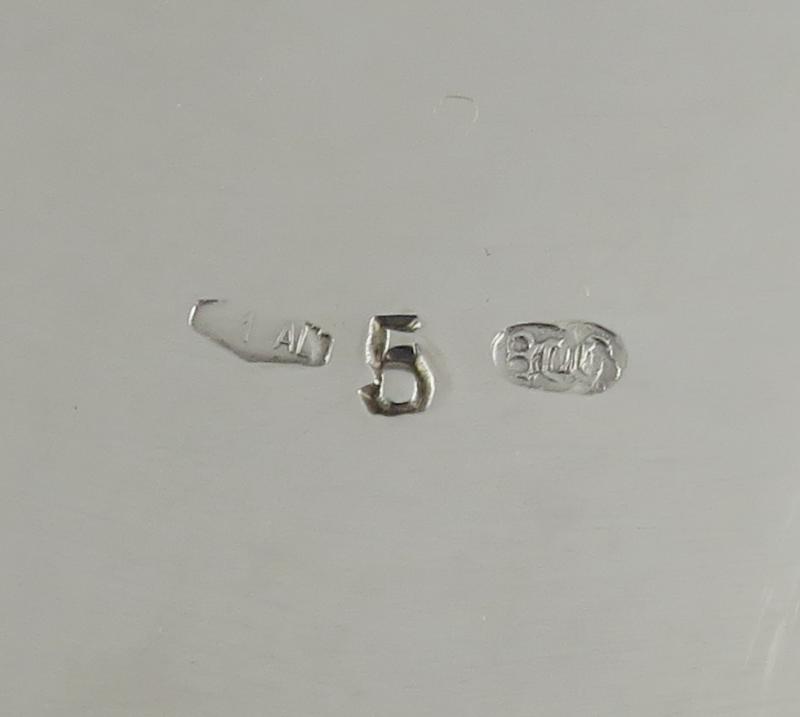 Italian 800 Silver Cocktail Shaker - JH Tee Antiques