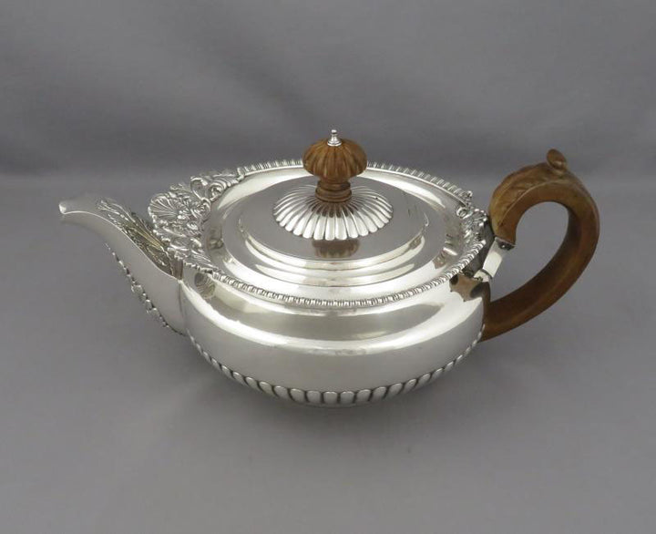 Victorian Sterling Silver Tea Service - JH Tee Antiques