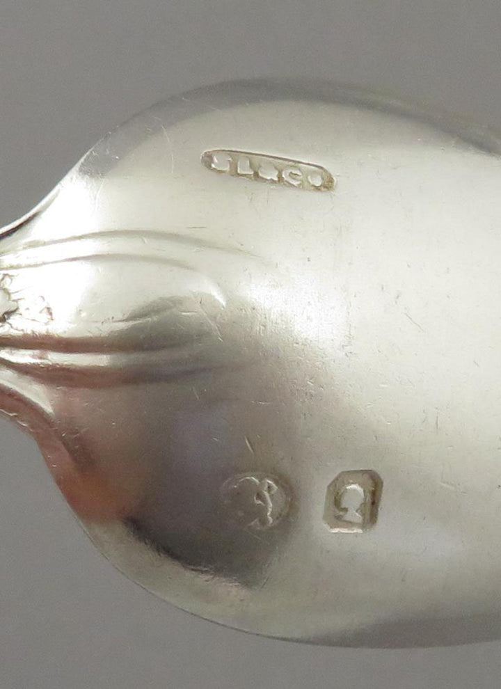 Set of 6 Canadian Silver Teaspoons - JH Tee Antiques