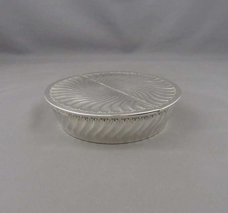 French Silver Dressing Table Box - JH Tee Antiques