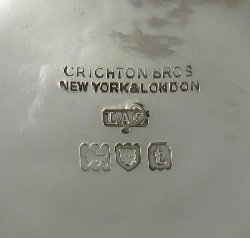 George V Silver Footed Bowl - JH Tee Antiques