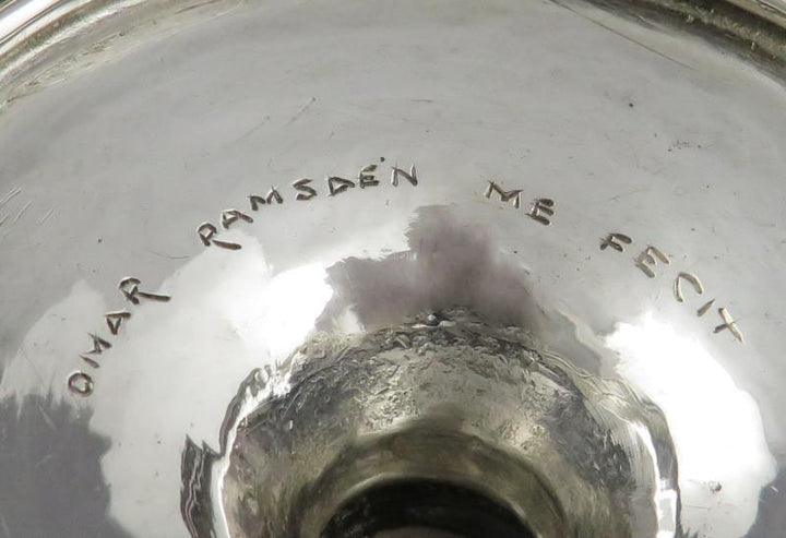 Omar Ramsden Silver Cream and Sugar - JH Tee Antiques