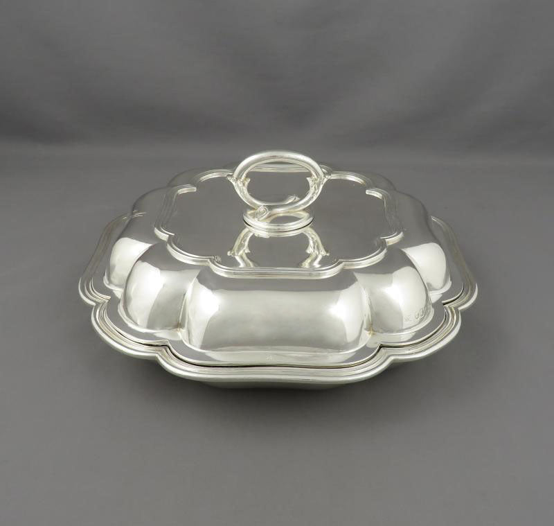Paul Storr Silver Entree Dish - JH Tee Antiques