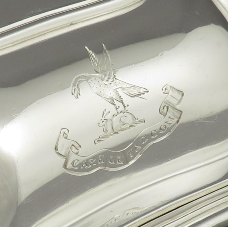 Paul Storr Silver Entree Dish - JH Tee Antiques