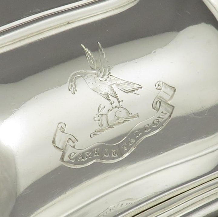 Paul Storr Silver Entree Dish - JH Tee Antiques