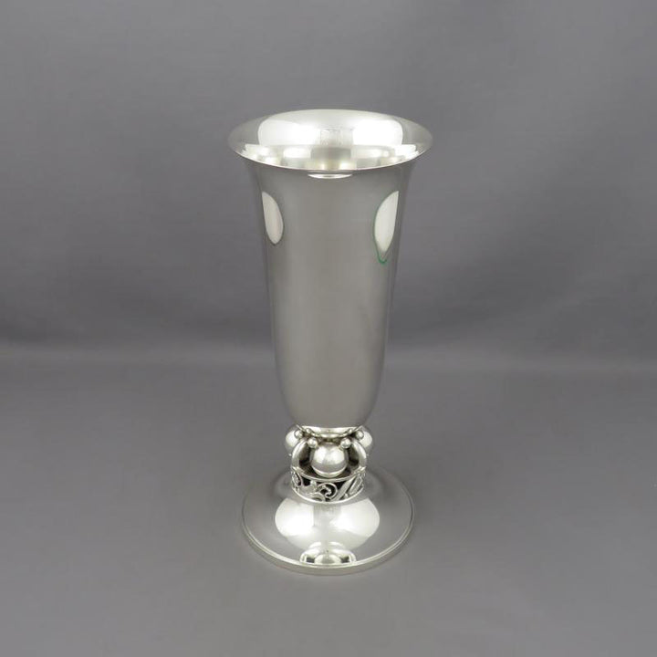 La Paglia Sterling Silver Vase - JH Tee Antiques