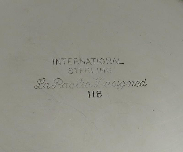 La Paglia Sterling Silver Vase - JH Tee Antiques