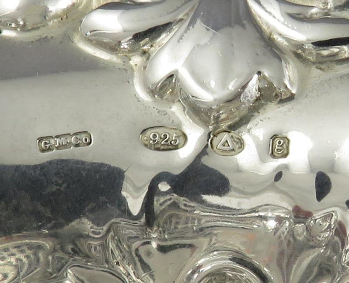 American Sterling Silver Basket - JH Tee Antiques