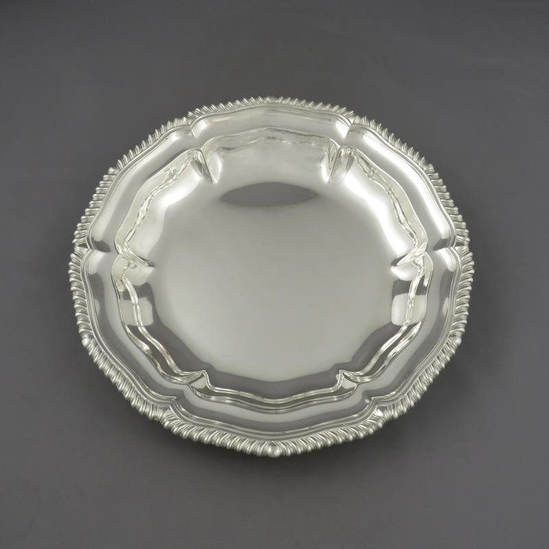 Garrard Sterling Silver Serving Dish - JH Tee Antiques
