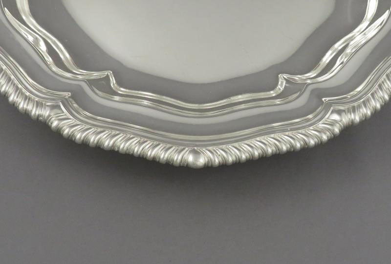 Garrard Sterling Silver Serving Dish - JH Tee Antiques