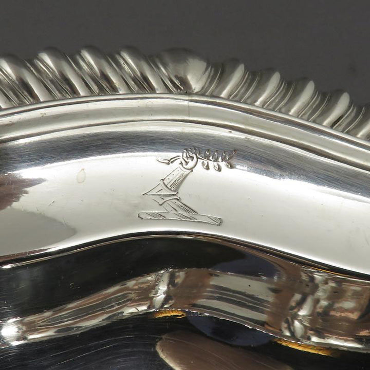 Garrard Sterling Silver Serving Dish - JH Tee Antiques