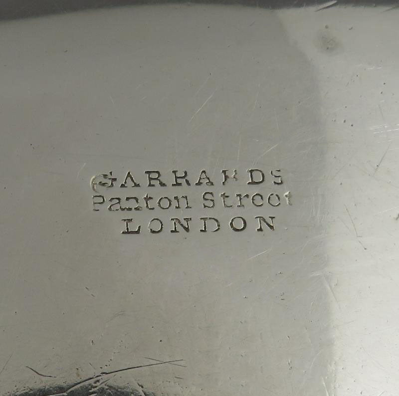 Garrard Sterling Silver Serving Dish - JH Tee Antiques