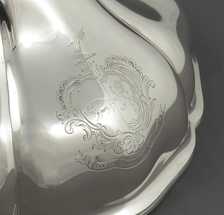 Garrard Sterling Silver Serving Dish - JH Tee Antiques