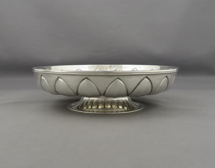 Pair of George V Silver Tazze - JH Tee Antiques