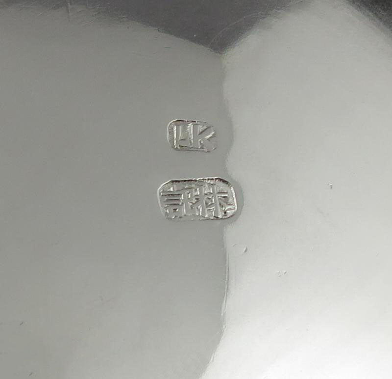 Chinese Export Silver Sauce Dishes - JH Tee Antiques