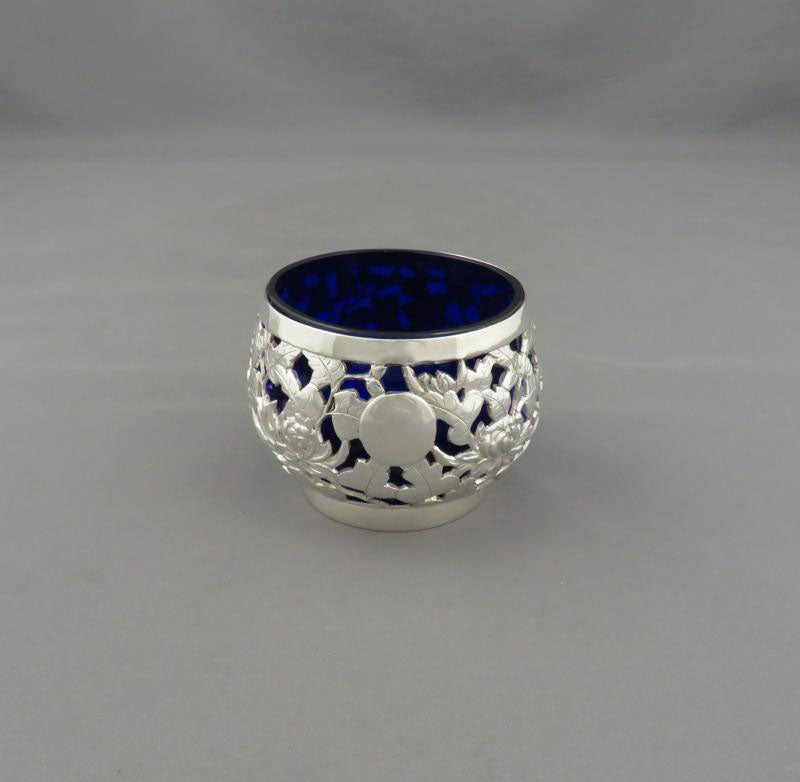 Chinese Export Silver Sauce Dishes - JH Tee Antiques